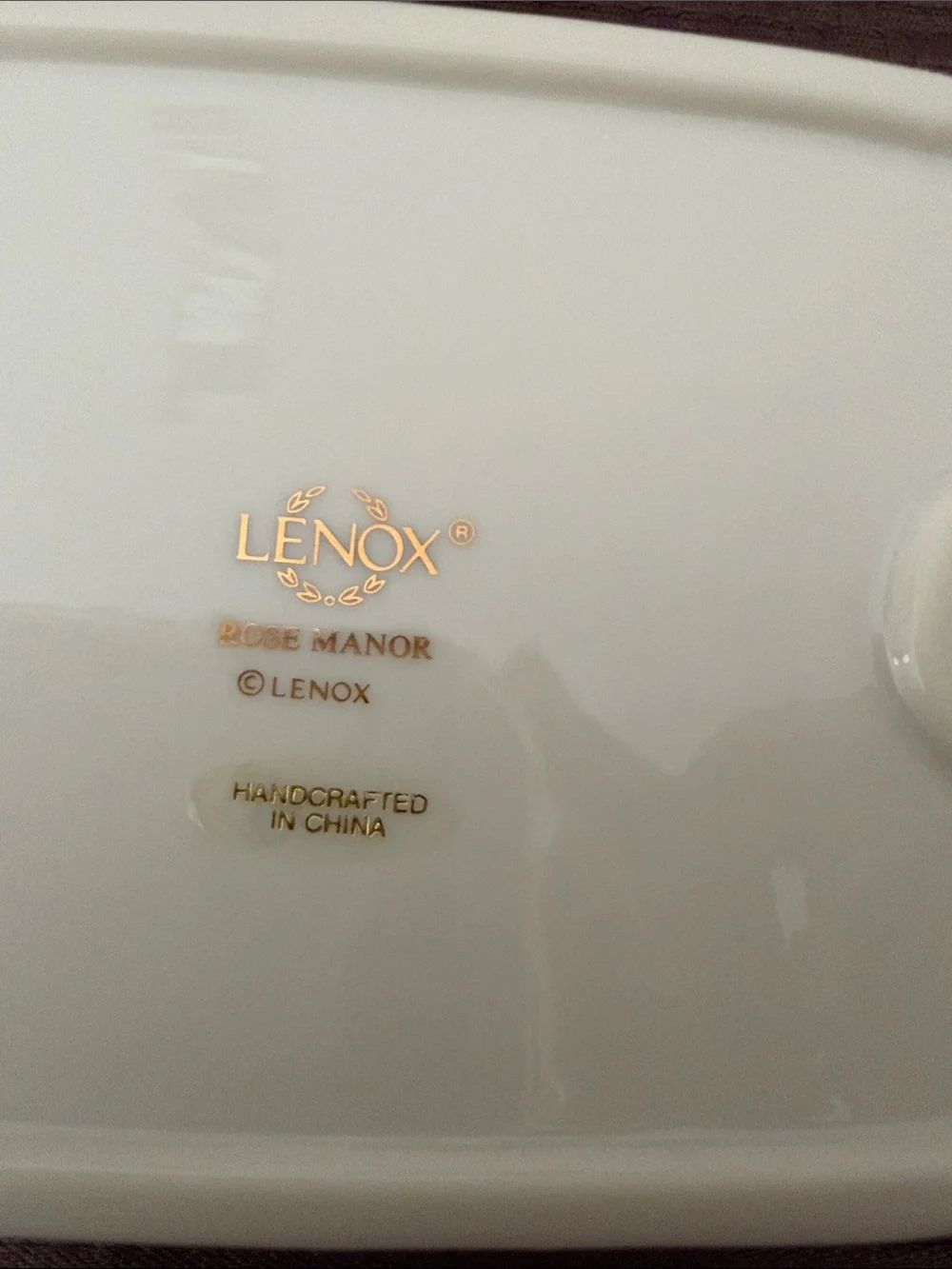 Lenox Rose Manor Ceramic Soap Dish